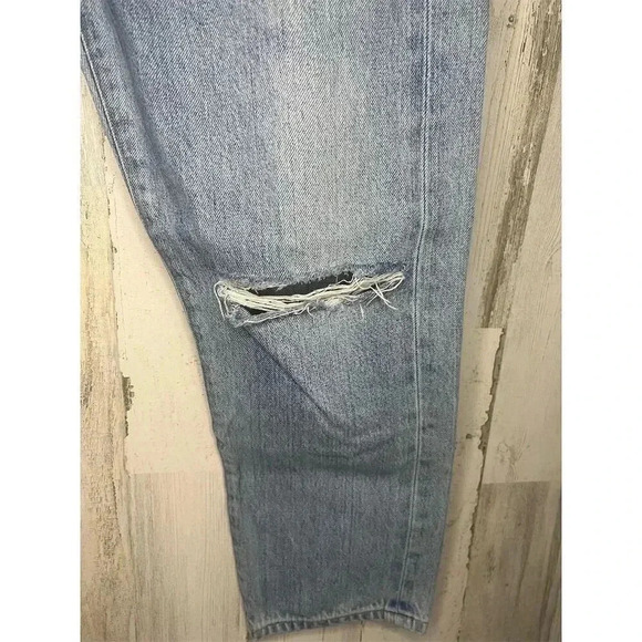 Citizens of Humanity Emerson Boyfriend Jeans Size 27 Light Wash Distressed - Picture 4 of 12